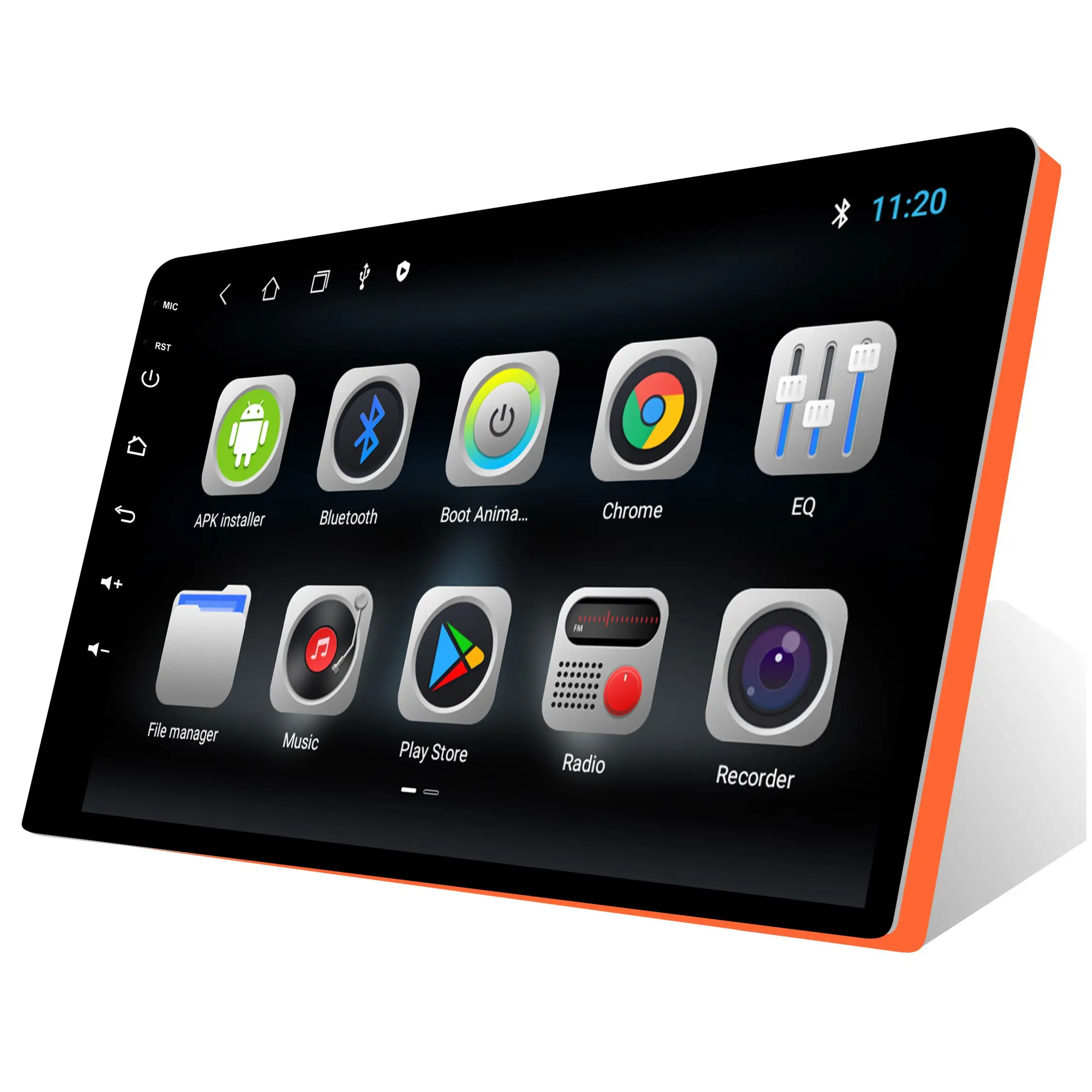 Oiliehu 9 Inch Android 11 Car Stereo with Wifi GPS Nav